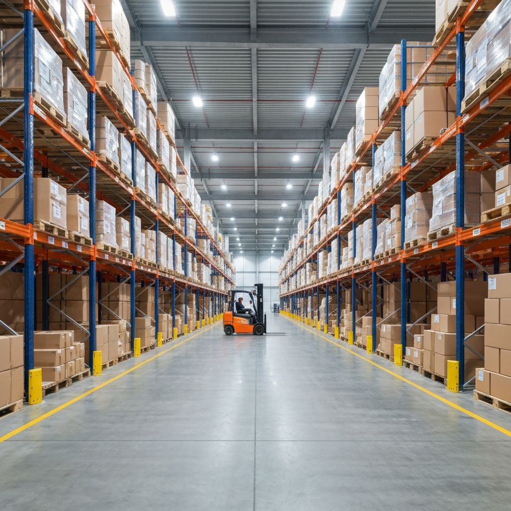 BPX Logistics warehouse interior